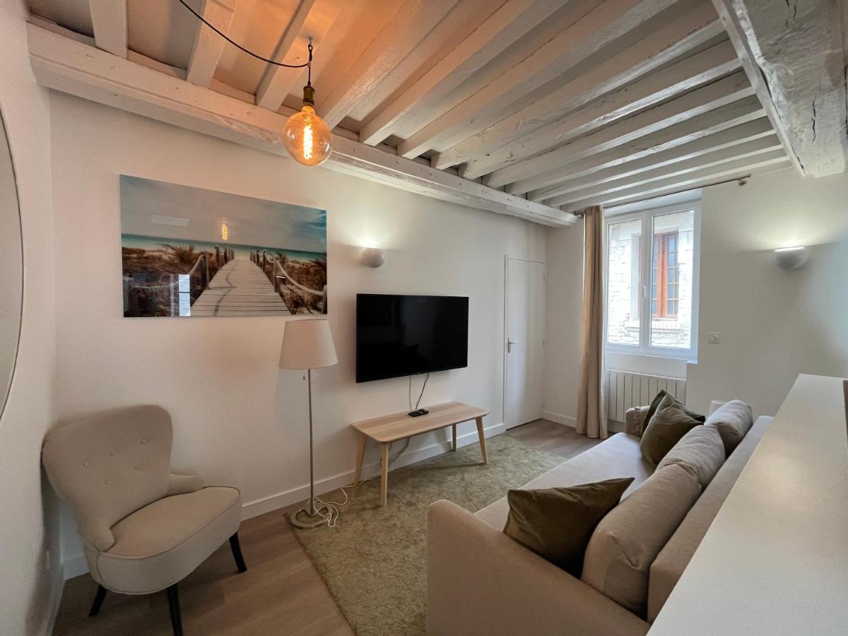 Apartamento Bella, Joli Appt Renove Dans Le Bourg Ouistreham Exterior foto