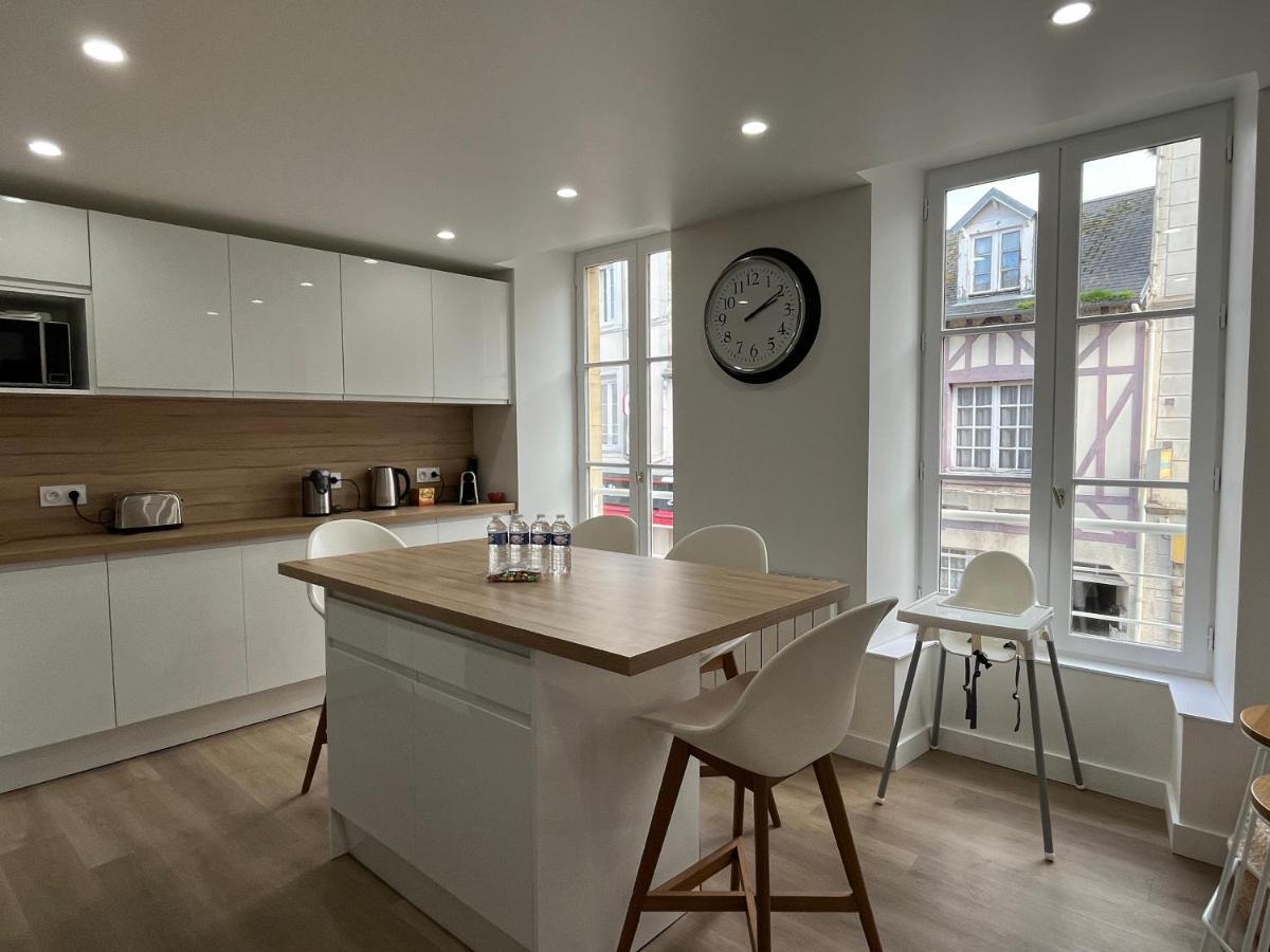 Apartamento Bella, Joli Appt Renove Dans Le Bourg Ouistreham Exterior foto